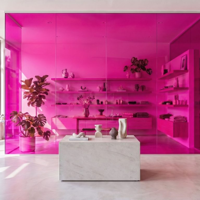 NebelDock Farbglas Kosmos 3 (ODF-FT-CH): Pink, transparent.